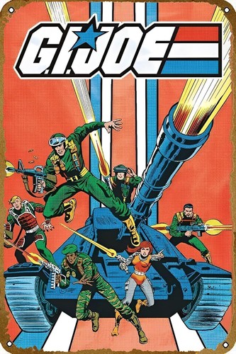 Vintage Collectible Posters - Gi Joe – Tank Posteri Vintage