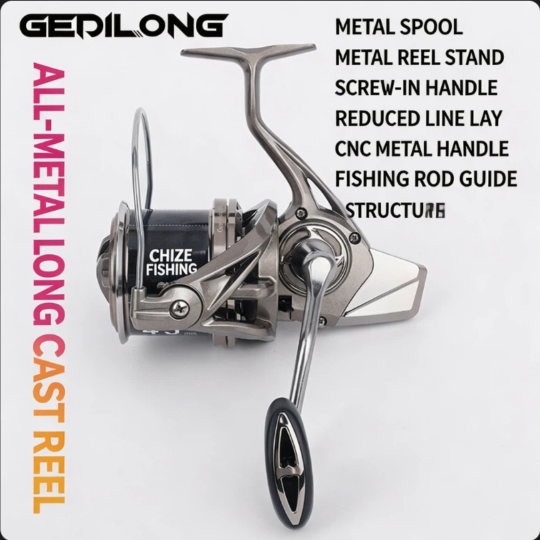 Developing Tank Reel - GEDILONG Döner Makaralı Tam Metal Uzun