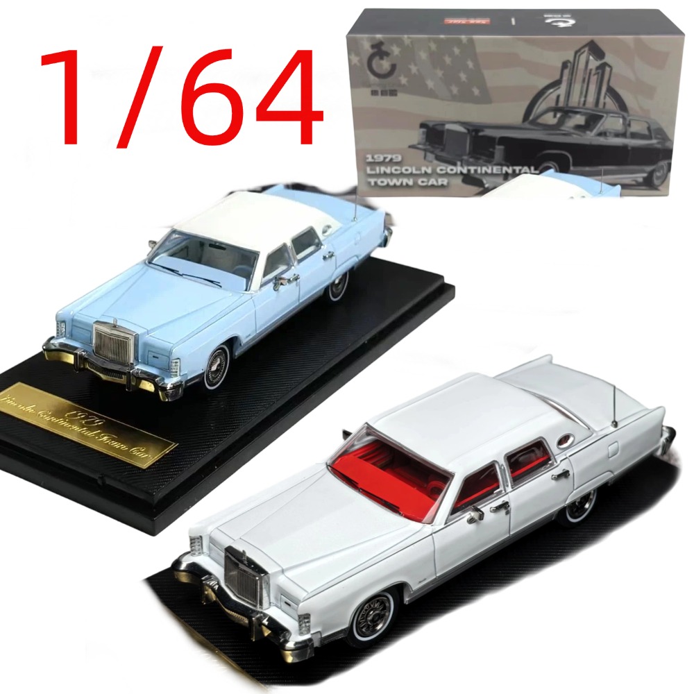 Vintage Collectibles - Turning Crush Diecast 1/64 ölçekli Lincoln
