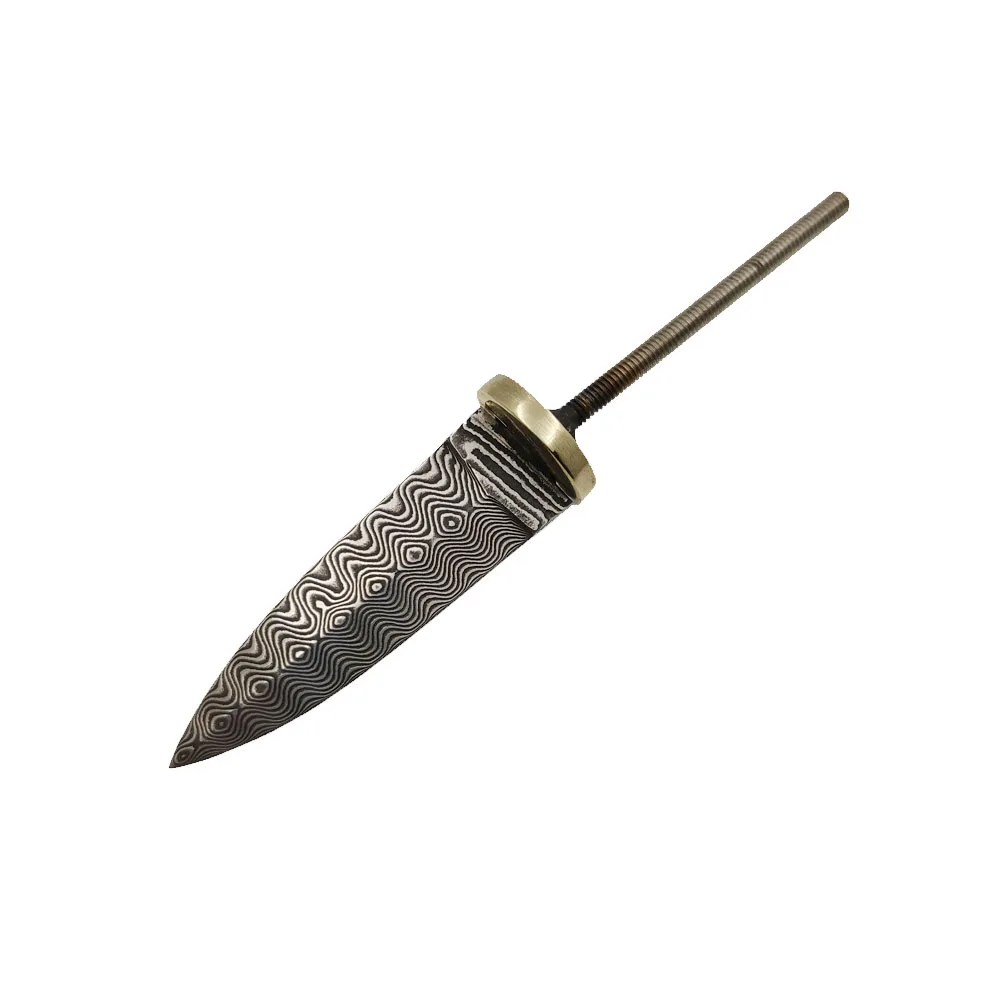 Vintage Collectible Knives - Vintage Şam Çelik Çay Bıçağı Çerçevesi,