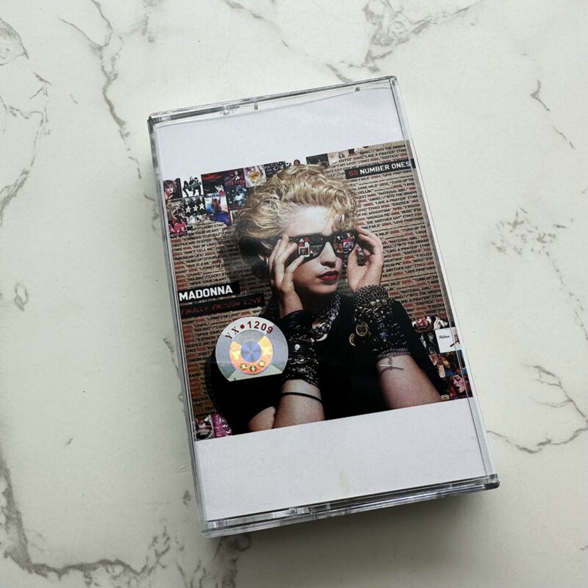 Vintage Collectibles - Madonna Klasik Pop Müzik Kaseti Retro