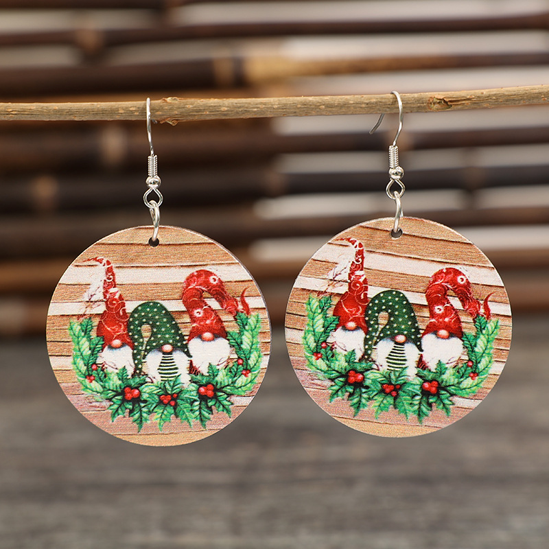 Vintage Collectible Santa - Yeni Vintage Ahşap Noel Koleksiyonu Noel
