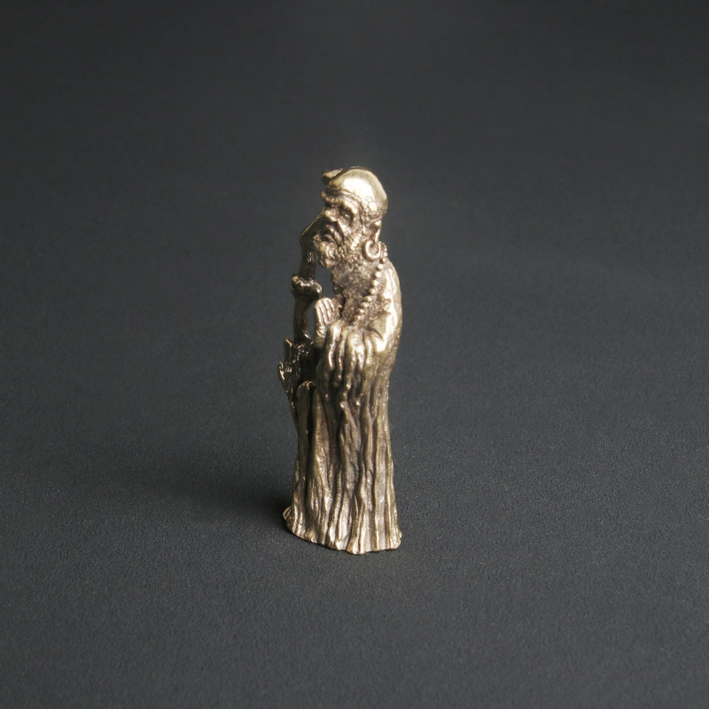 Vintage Pirinç Zen Ustası Dhar - Vintage Collectible Ornaments incelemesi ve fiyatı