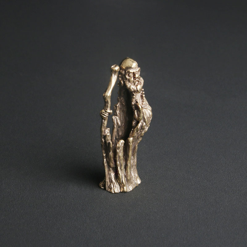 Vintage Pirinç Zen Ustası Dhar - Vintage Collectible Ornaments incelemesi ve fiyatı