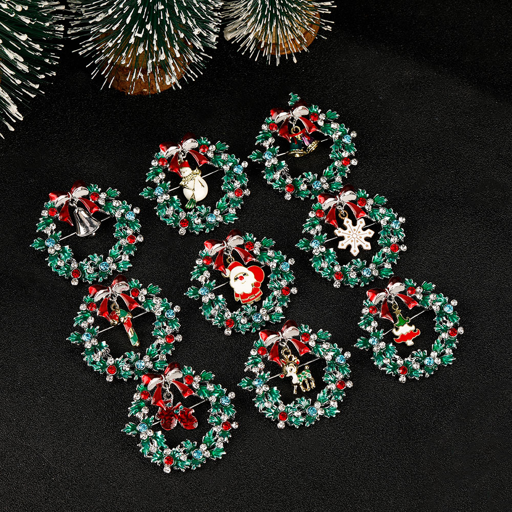 Noel çelenk koleksiyonu emaye  - Vintage Collectible Santa incelemesi ve fiyatı