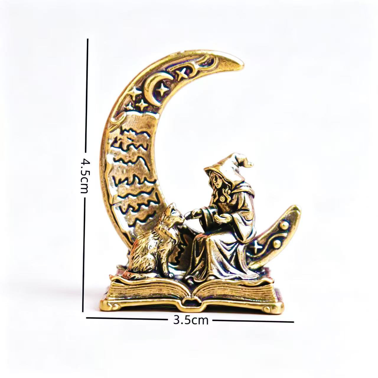 Pirinç Ay Cadısı Dekorasyon He - Vintage Collectible Ornaments incelemesi ve fiyatı