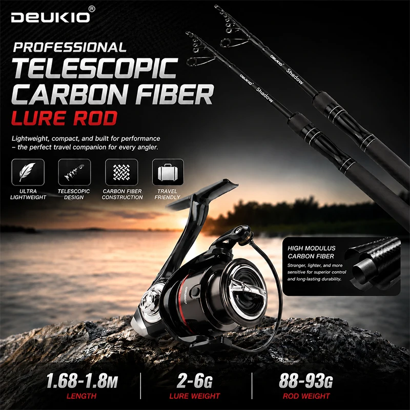 DEUKIO 1.68/1.8M Olta Kamışı v - Developing Tank Reel incelemesi ve fiyatı