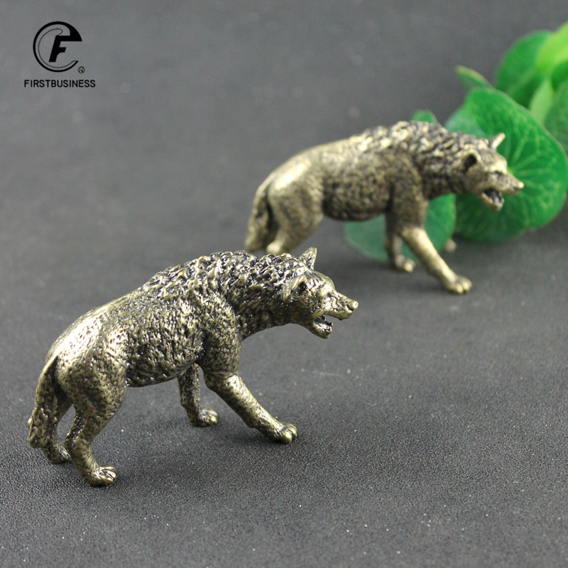 Katı pirinç sırtlan heykelcik  - Vintage Collectible Ornaments incelemesi ve fiyatı