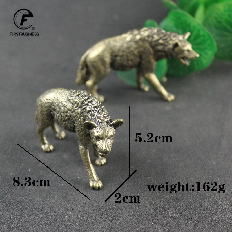 Katı pirinç sırtlan heykelcik  - Vintage Collectible Ornaments incelemesi ve fiyatı