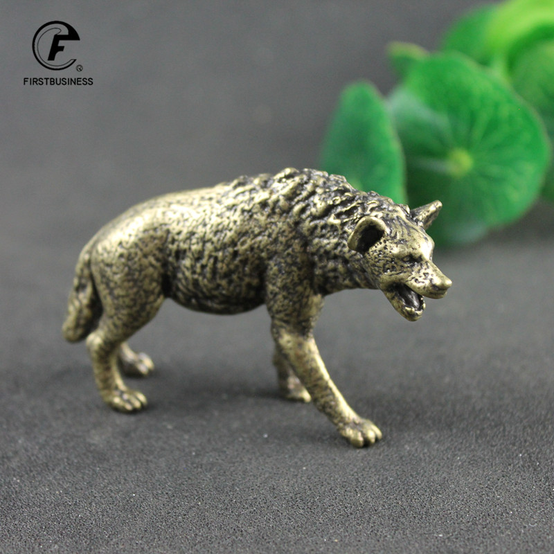 Katı pirinç sırtlan heykelcik  - Vintage Collectible Ornaments incelemesi ve fiyatı