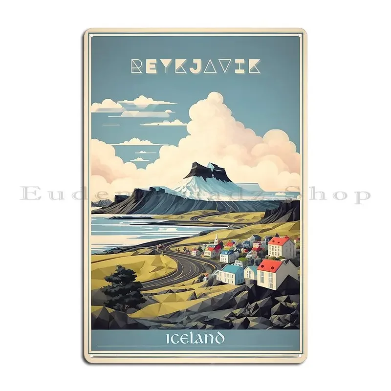Reykjavik S Vintage Güzellik R - Vintage Collectible Posters incelemesi ve fiyatı