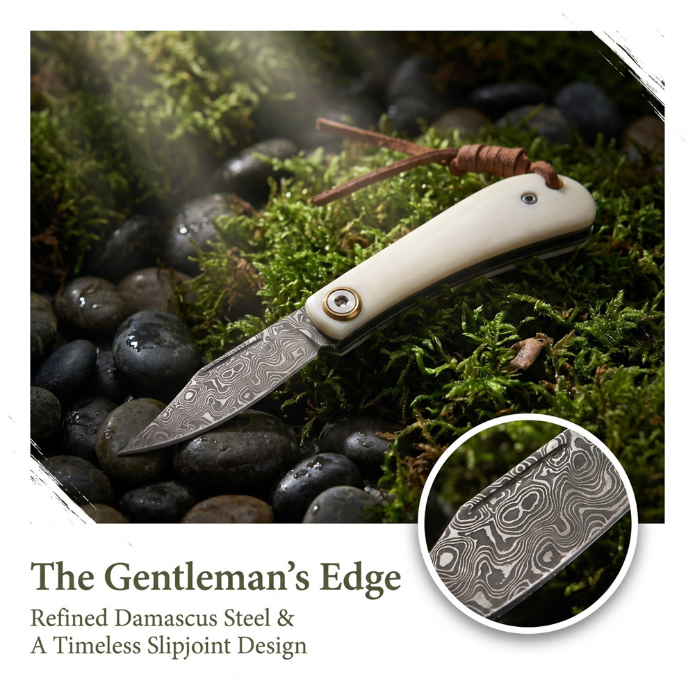 Kompakt Vintage EDC Şam Çelik  - Vintage Collectible Knives incelemesi ve fiyatı