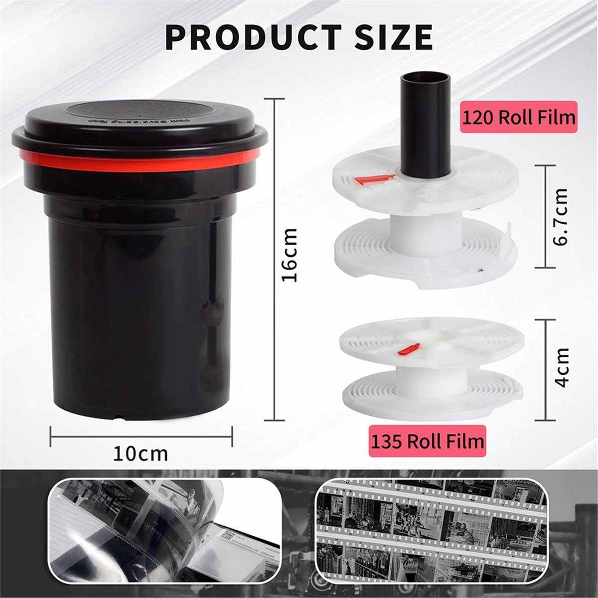 2026 Yeni 120/135/127mm Film G - Developing Tank Reel incelemesi ve fiyatı