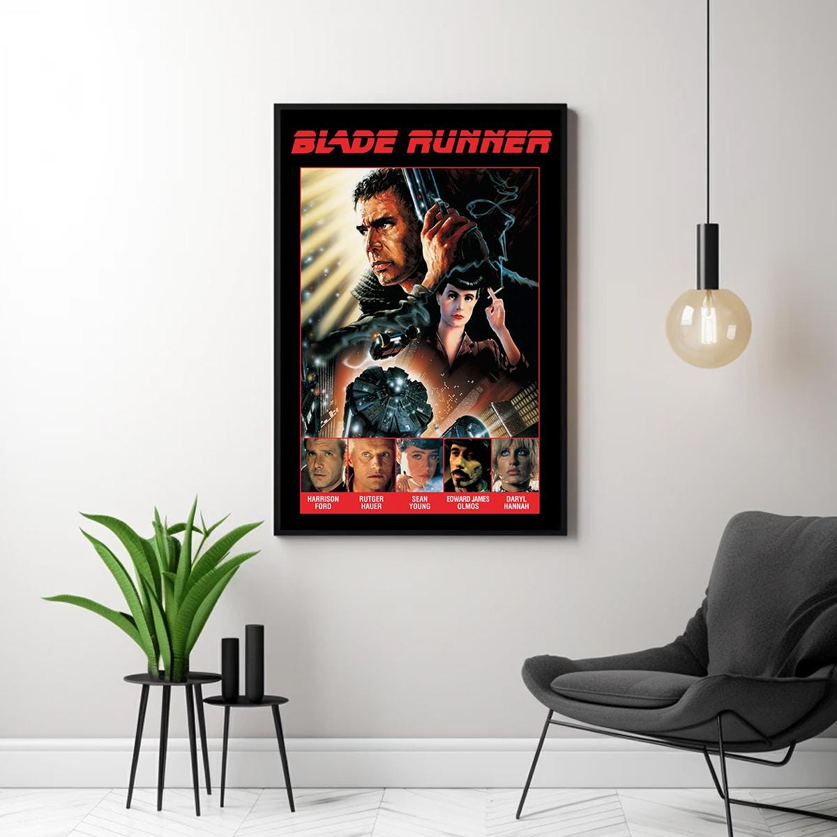 Blade Runner 1982 Klasik Film  - Vintage Collectible Posters incelemesi ve fiyatı