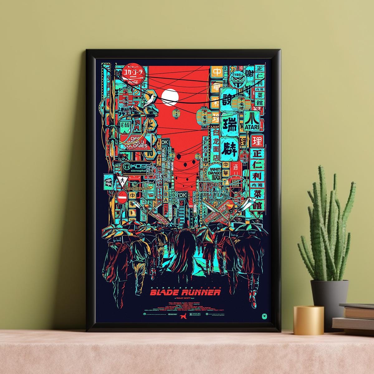 Blade Runner 1982 Klasik Film  - Vintage Collectible Posters incelemesi ve fiyatı