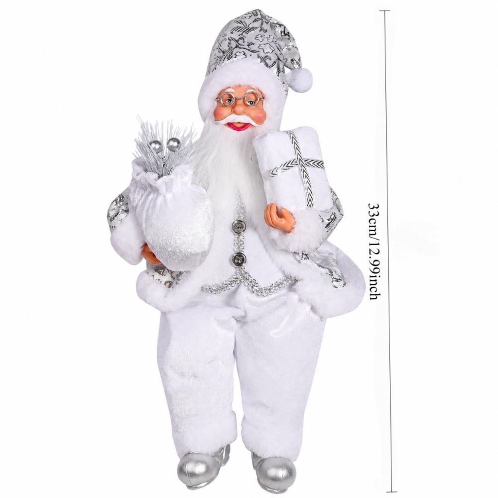 1 adet Beyaz Noel Baba Dekorat - Vintage Collectible Santa incelemesi ve fiyatı