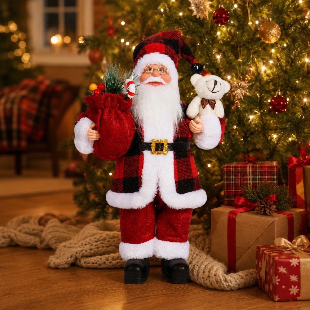Koleksiyonluk kırmızı ve siyah - Vintage Collectible Santa incelemesi ve fiyatı