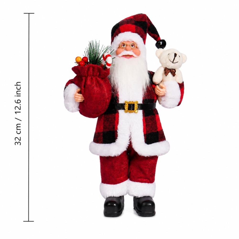 Koleksiyonluk kırmızı ve siyah - Vintage Collectible Santa incelemesi ve fiyatı