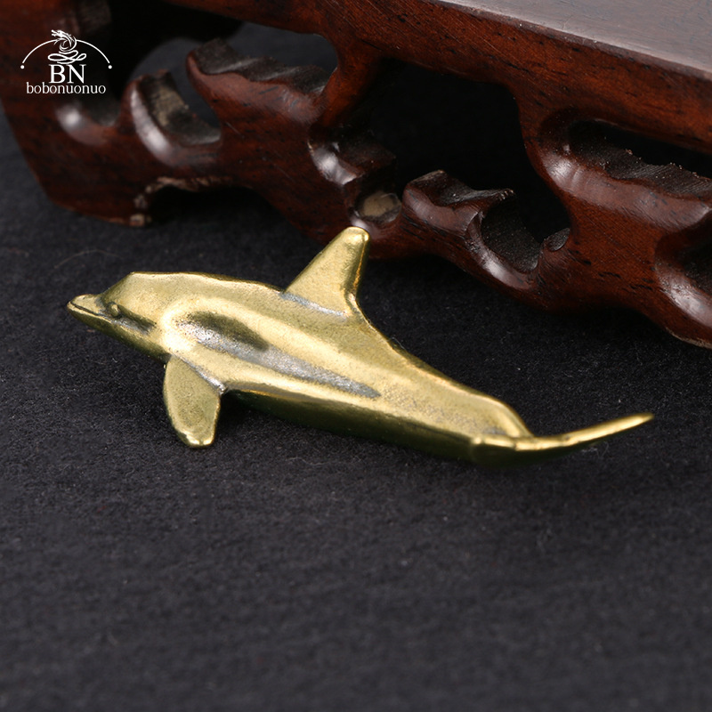 Katı pirinç yunus süsler Vinta - Vintage Collectible Ornaments incelemesi ve fiyatı