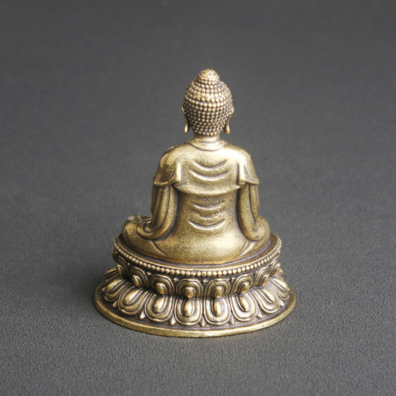Vintage Saf Pirinç Vairocana B - Vintage Collectible Ornaments incelemesi ve fiyatı