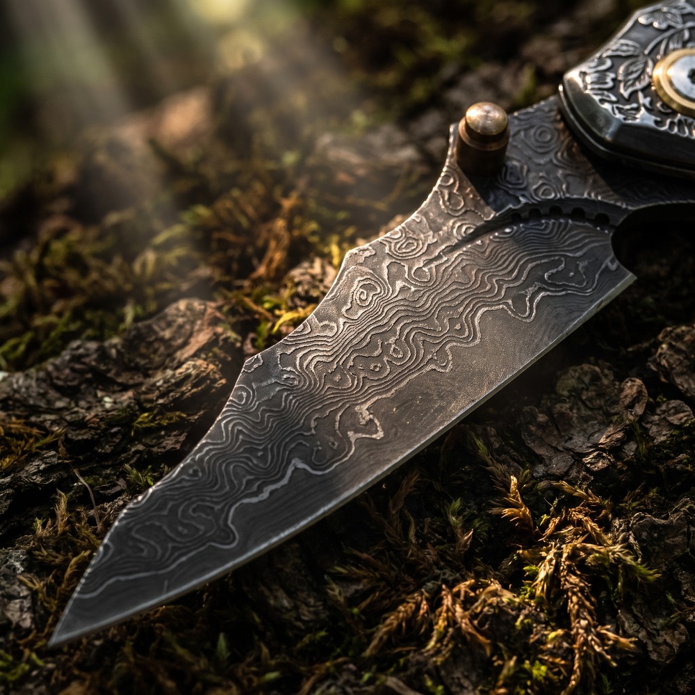 Vintage Oymalı Katlanabilir Bı - Vintage Collectible Knives incelemesi ve fiyatı