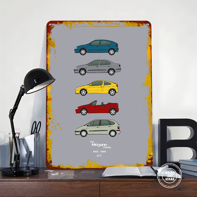 Spor Araba Megane Koleksiyonu  - Vintage Collectible Posters incelemesi ve fiyatı