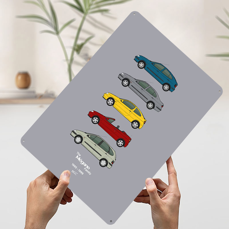 Spor Araba Megane Koleksiyonu  - Vintage Collectible Posters incelemesi ve fiyatı