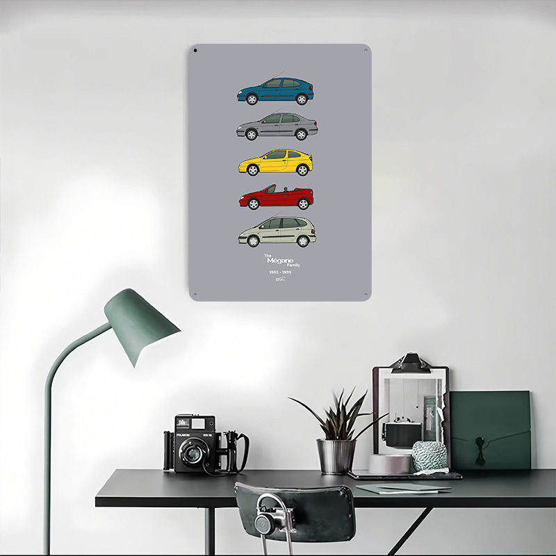 Spor Araba Megane Koleksiyonu  - Vintage Collectible Posters incelemesi ve fiyatı