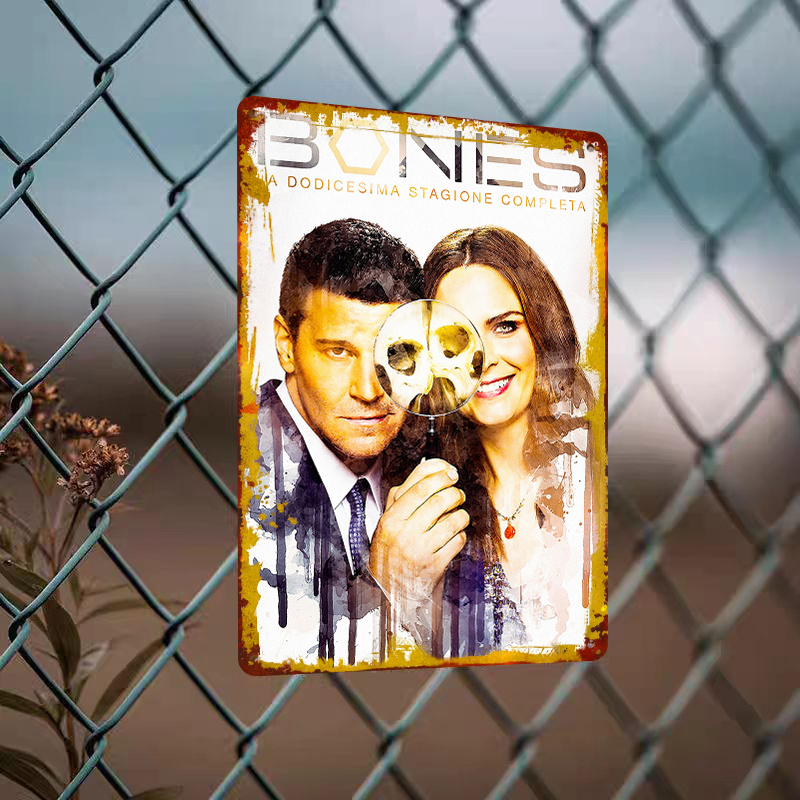 Bones Sezon 12 Posteri Metal T - Vintage Collectible Posters incelemesi ve fiyatı