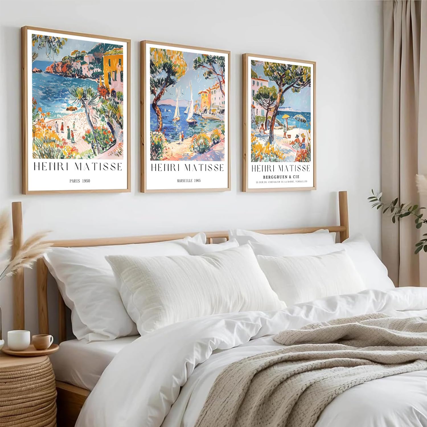 3 Parça/Set Vintage Plaj Seyah - Vintage Collectible Posters incelemesi ve fiyatı