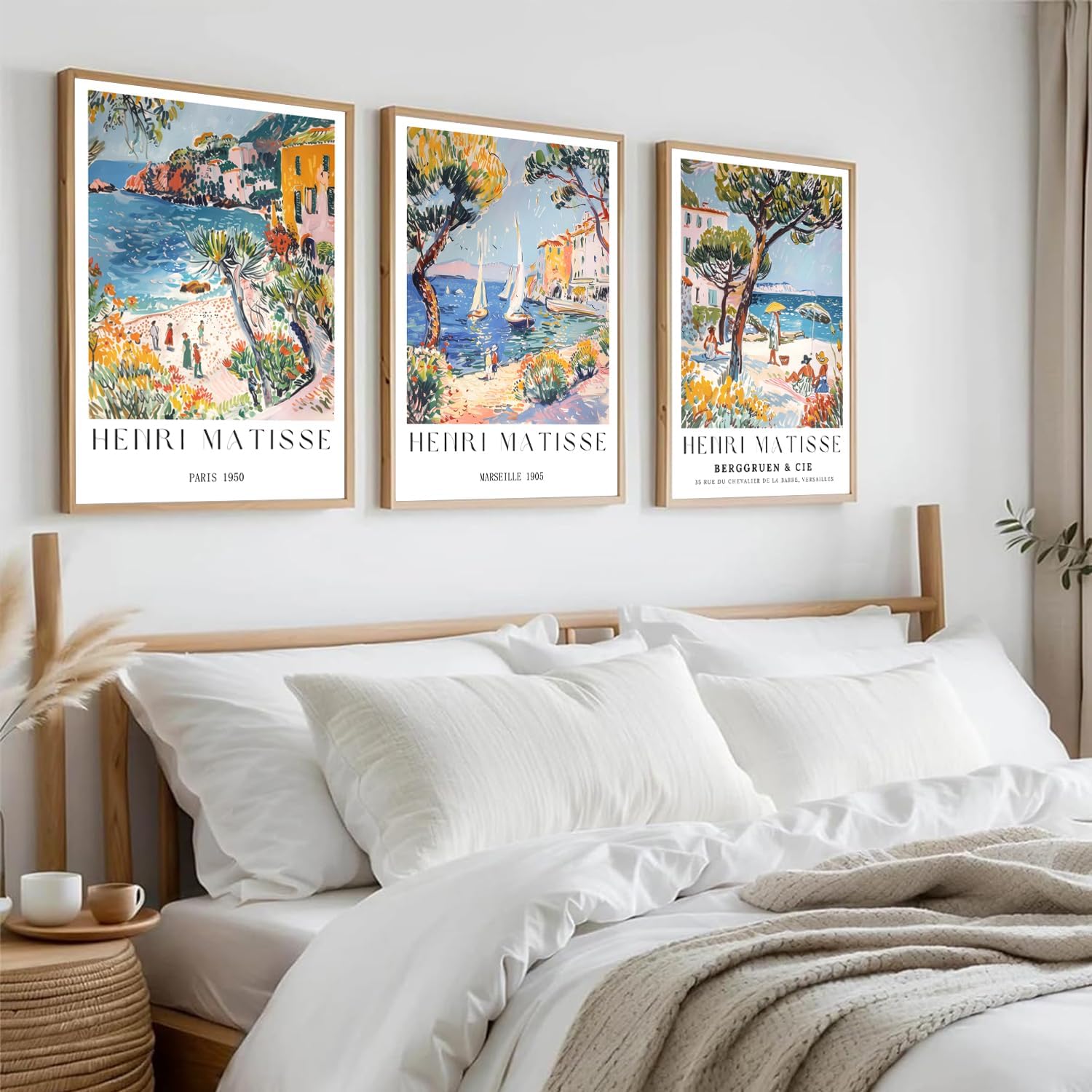 3 Parça/Set Vintage Plaj Seyah - Vintage Collectible Posters incelemesi ve fiyatı