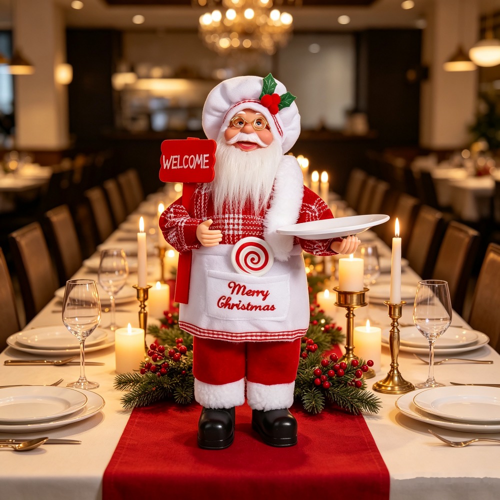 Noel aşçı temalı bir Noel Baba - Vintage Collectible Santa incelemesi ve fiyatı