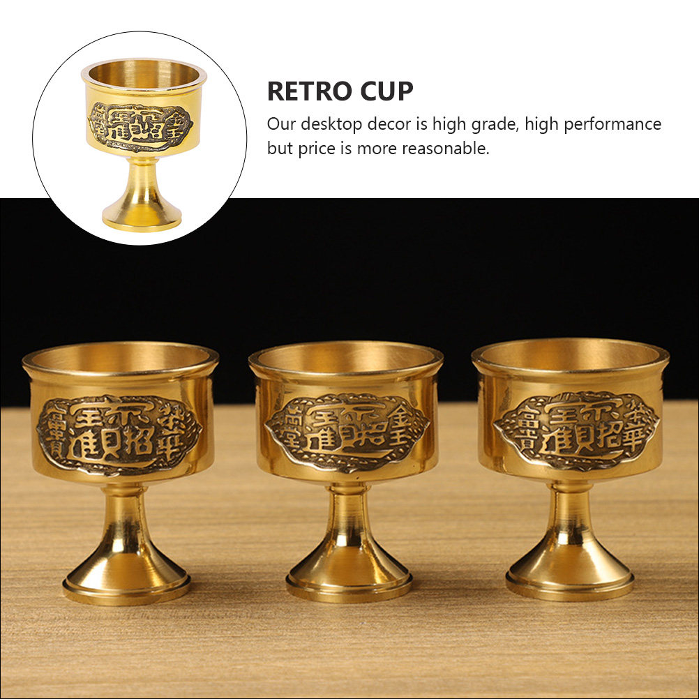 1 Adet Saf Bakır Şarap Kadehi  - Vintage Collectible Ornaments incelemesi ve fiyatı
